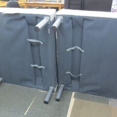 幅96㎝ シングルベッド 連結式 セパレート マットレスベッド グレー 脚付き マットレス 札幌 北20条店の画像