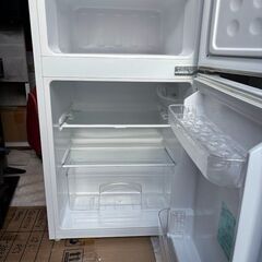 【状態良好✨】Haier 冷蔵庫 85L（2021年製）一人暮らし・サブ用に最適 JR-N85C｜直接お渡しの画像