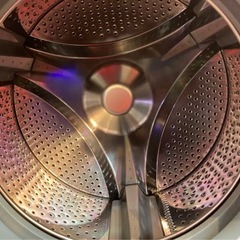 【最安値】👑2022年製SHARPドラム式洗濯乾燥機　ピンクゴールドES-S7G 配達無料の画像