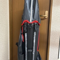 PYKES PEAK キャディーバッグ スタンド【軽量 2.4kg/ 5分 割口枠/9.0 型/47インチ対応】【新品】の画像