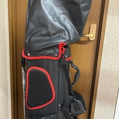 PYKES PEAK キャディーバッグ スタンド【軽量 2.4kg/ 5分 割口枠/9.0 型/47インチ対応】【新品】の画像