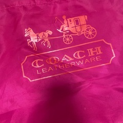 COACH  エコバッグの画像