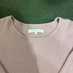 MERCURYDUO ニットワンピ ピンクパープルの画像