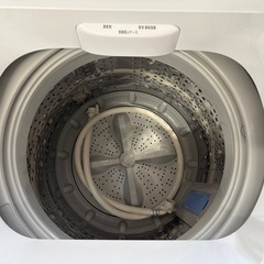 🐻【キレイ目!洗濯機】入荷！YAMAZEN6.0kg 2024年製2度使用のみ！【洗濯機･冷蔵庫 高価買取アールワン田川】の画像