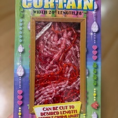 ビーズのれんビーズカーテンの画像