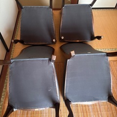 マルニ木工　maruni
ベルサイユシリーズ　ダイニングチェアー4脚　の画像