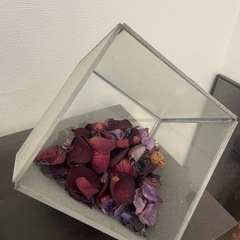 【¥0】アンティークガラス小物入れの画像