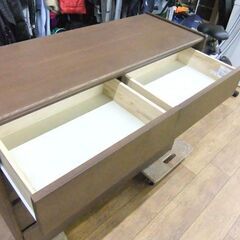 ニトリチェスト アスカ112 タンス 幅112×奥42×高81.5 箪笥 衣類収納 チェスト 札幌市厚別区 厚別店の画像