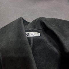 dinge ドレープコート Sサイズ 黒の画像