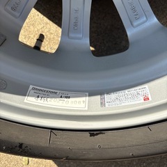 アルミホイール　ハスラー用　スタッドレスタイヤ付の画像