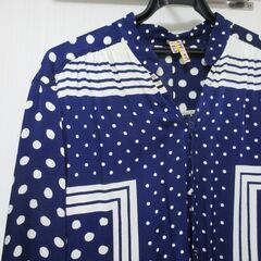 TOMORROWLAND(トゥモローランド) 水玉　ワンピース　レーヨン１００％　レディースの画像