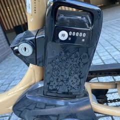 電動アシスト自転車　Panasonic 20インチ　イエローベージュの画像