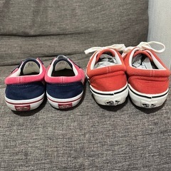 VANS【ヴァンズ】スニーカー2足セット　23cm&21cmの画像
