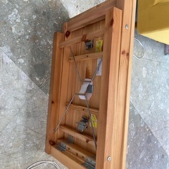 山善　折りたたみテーブル　　リサイクルショップ宮崎屋　住吉店25.11.15の画像