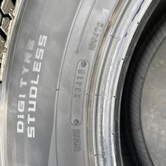 265/65R17 112Q DUNLOP ダンロップ WINTER MAXX SJ8 ウィンターマックス　スタッドレス　4本　中古
の画像