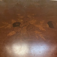 猫足アンティーク　テーブルの画像