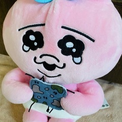 未使用タグ付 おぱんちゅうさぎ ぬいぐるみの画像