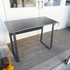 パソコンテーブル　ワークテーブル　スリムの画像