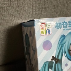 【未開封】初音ミク×シナモロール ちょこのせ プレミアムフィギュア おすましVer.の画像