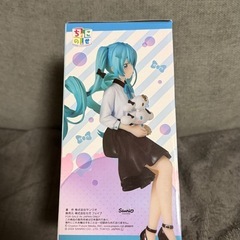 【未開封】初音ミク×シナモロール ちょこのせ プレミアムフィギュア おすましVer.の画像