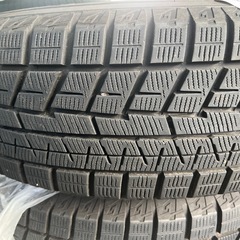 195/65r15 91Qスタッドレスタイヤヨコハマ47週22年製とアルミホイール4本の画像