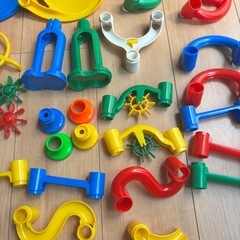 美品です！公文の知育玩具　くみくみスロープの画像