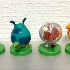 【ピクミン】ピクミンチョコエッグ　相棒4体セットの画像