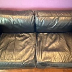 本革レザー3人掛けソファ　CAMERICHの画像