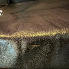 本革レザー3人掛けソファ　CAMERICHの画像