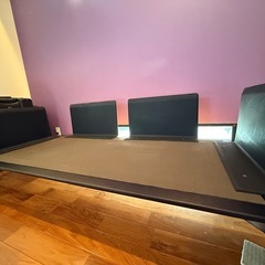 本革レザー3人掛けソファ　CAMERICHの画像