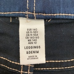 薄手ジーンズの画像