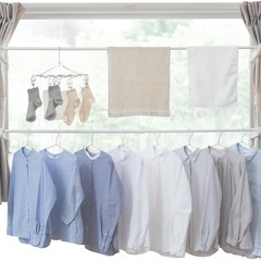 室内・窓枠物干し(アイリスオーヤマ)の画像