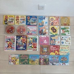 アンパンマンDVDとチャレンジDVDの画像