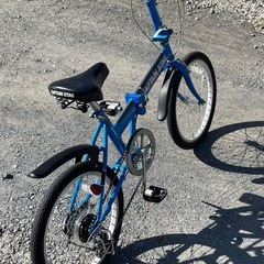 折りたたみ自転車　CAPTAIN STAG（キャプテンスタッグ）中古　商談中❗️の画像