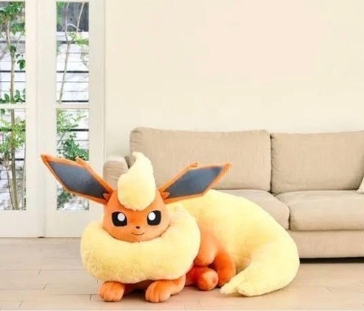 等身大ブースター　ぬいぐるみ(ポケモン)