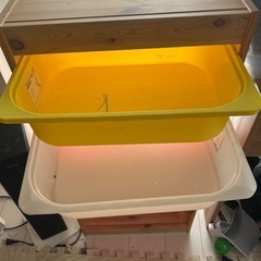IKEAおもちゃ箱の画像