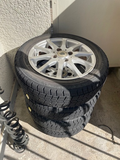 受け渡し決定 軽用  ホイール付きスタッドレス