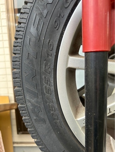 スタッドレス+ホイール付き