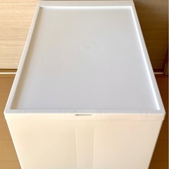 like-it 収納 引出し(L) オールホワイトの画像