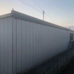 プレハブ（7m×2.2m）2基まとめ売り｜現状渡しの画像