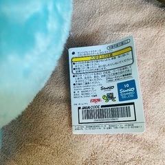 (受け渡し予定者とお話中、☆)新品タグ付 リボンおすわりドール ハンギョドンの画像