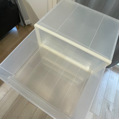 <11/15または11/22お渡し可能>無印　収納ケースの画像