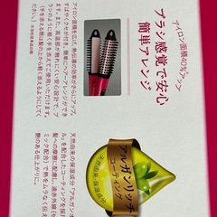 未使用ヘアーアイロンの画像