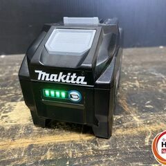 【久留米】【引き取り限定】【中古品】makita マキタ BL4050F リチウムイオンバッテリ バッテリー 40Vmax 5.0Ah ※使用回数:1回の画像
