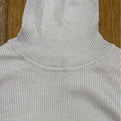 COM CA ISM レディース　タートルネックセーター　水色の画像