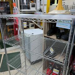 メタルラック スチールラック 4段 収納 棚の画像