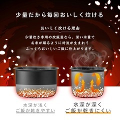 【美品】MAXZEN２合炊き炊飯器の画像