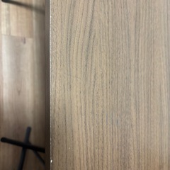 ニトリ　折りたたみテーブル・チェア2脚の画像