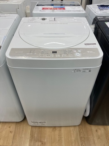 【トレファク高槻店】安心の1年間保証！取りに来られる方限定！SHARP（シャープ）の全自動洗濯機のご紹介です！