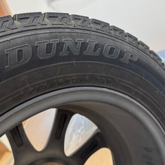 215/60 R16 95Q　DUNLOP　WINTER　MAXX　ホイール付き冬用タイヤ　4本の画像